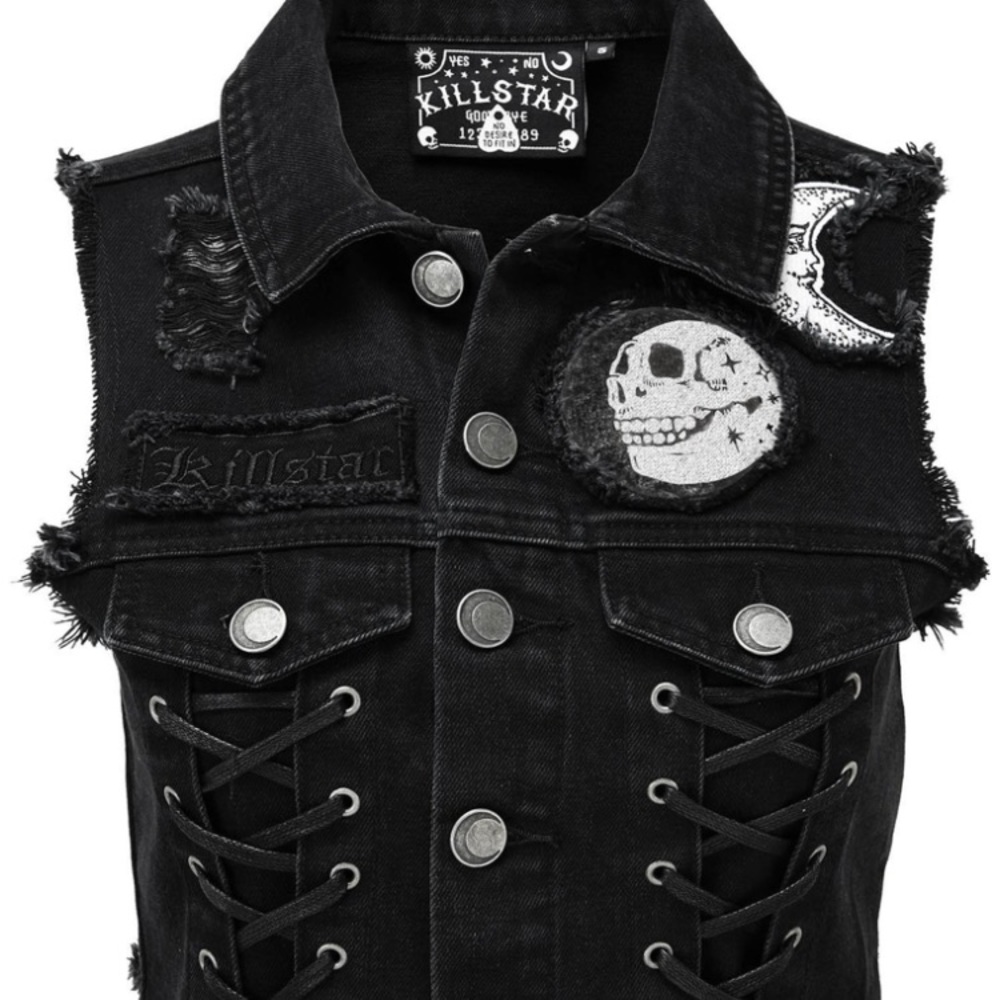 Patchwork vest